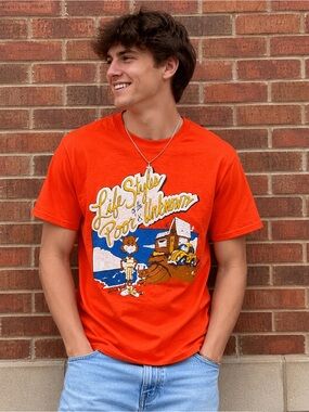 Vintage 80s Life Styles of the Poor & Unknown Graphic Tee, VW retro Volkswagen